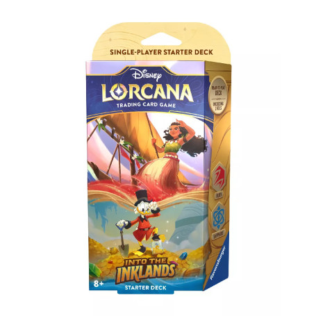 LORCANA TCG MAZO DE INICIO (RUBY AND SAPPHIRE) (EN-3) INTO THE INKLANDS