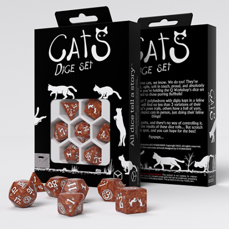 QW SET DADOS GATOS MUFFIN