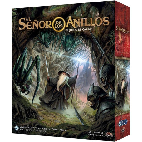 ASMODEE EL SEÑOR DE LOS ANILLOS EL JUEGO DE CARTAS