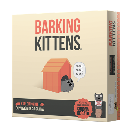 ASMODEE EXPLODING KITTENS BARKING KITTENS