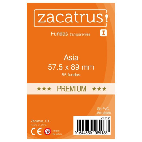 ZACATRUS FUNDAS ASIA PREMIUM 57.5 X 89