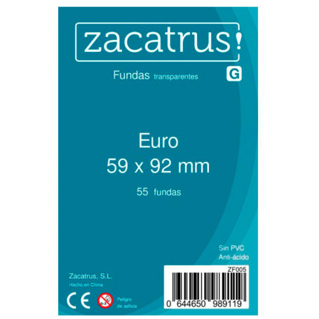 ZACATRUS FUNDAS EURO 59 X 92