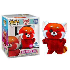 POP PANDA MEI FLOCKED 1185 TURNING RED DISNEY