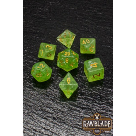 RAWBLADE SET DADOS GEMSTONE JASPER