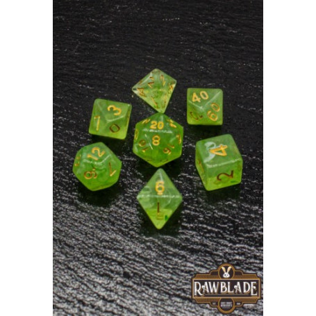 RAWBLADE SET DADOS GEMSTONE JASPER