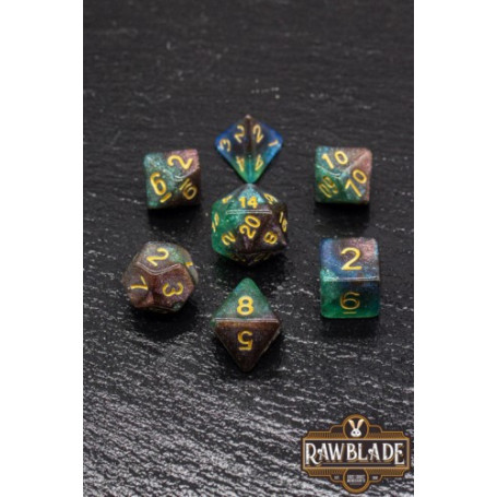 RAWBLADE SET DADOS NEBULA DAWN SKY