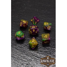 RAWBLADE SET DADOS NEBULA GALACTIC ENIGMA