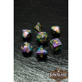 RAWBLADE SET DADOS GOTHIC COSMIC PURPLE