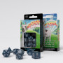 QW SET DADOS SHIMMERING LLAMA AZUL