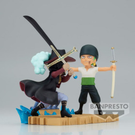 BANPRESTO FIGURA RORONOA ZORO VS DRACULE MIHAWK COLLECTABLE LOG STORIES ONE PIECE