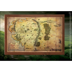 REPLICA MAPA TIERRA MEDIA EL HOBBIT