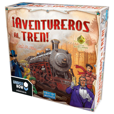 ASMODEE AVENTUREROS AL TREN