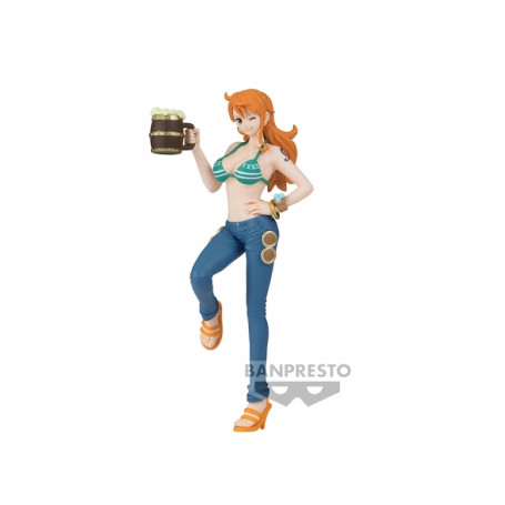 BANPRESTO FIGURA NAMI IT'S A BANQUET ONE PIECE