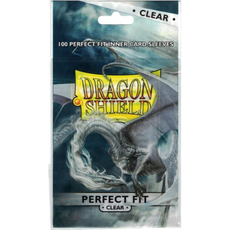 DRAGON SHIELD FUNDAS CLEAR PERFECT FIT 100