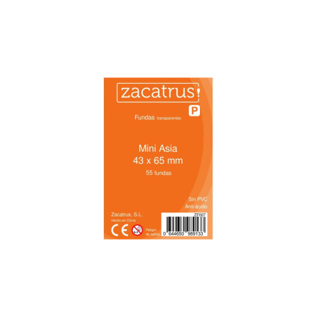 ZACATRUS FUNDAS MINI ASIA 43 X 65