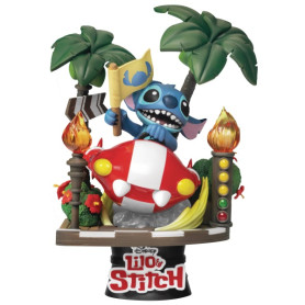 DIORAMA STAGE 108 STITCH RACING CAR LILO Y STITCH