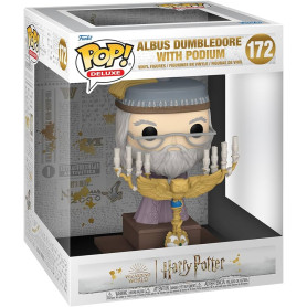 POP DELUXE ALBUS DUMBLEDORE WITH PODIUM 172 HARRY POTTER