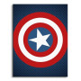 LIENZO ESCUDO CAPITAN AMERICA MARVEL
