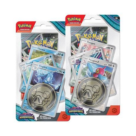 POKEMON TCG BLISTER TWILIGHT MASQUERADE KINGDRA O PORYGON Z