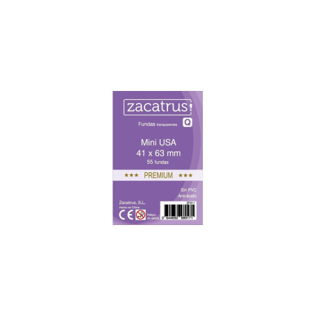 ZACATRUS FUNDAS MINI USA PREMIUM 41 X 63