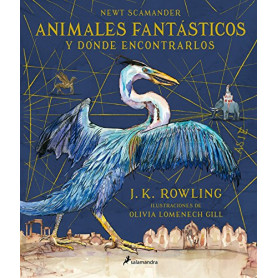 SALAMANDRA ANIMALES FANTASTICOS Y DONDE ENCONTRARLOS ED ILUSTRADA