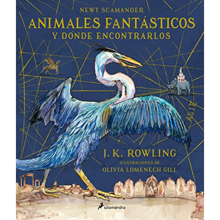 SALAMANDRA ANIMALES FANTASTICOS Y DONDE ENCONTRARLOS ED ILUSTRADA