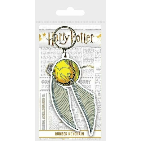 LLAVERO PYRAMID HARRY POTTER SNITCH DORADA