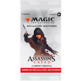 MTG SOBRE DE MAS ALLA DEL MULTIVERSO ASSASSIN'S CREED