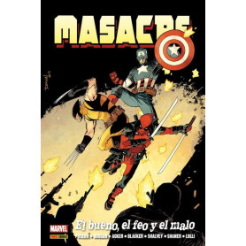 PANINI MASACRE EL BUENO EL FEO Y EL MALO MARVEL MUST HAVE