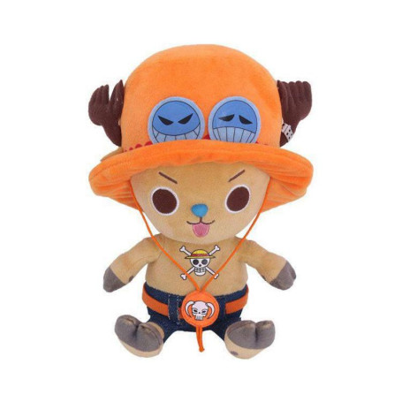 PELUCHE CHOPPER X ACE ONE PIECE