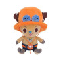 PELUCHE CHOPPER X ACE ONE PIECE