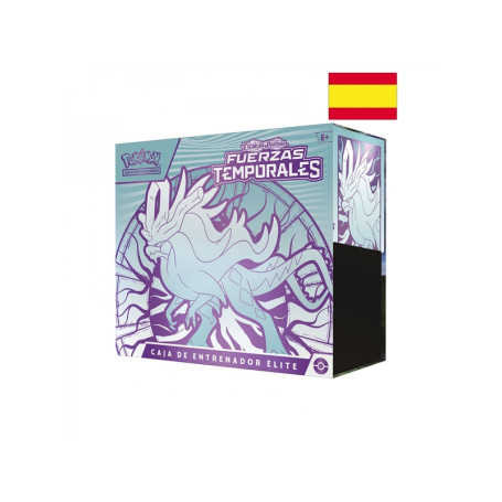 POKEMON TCG CAJA ENTRENADOR ELITE FUERZAS TEMPORALES