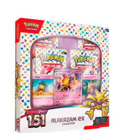 POKEMON TCG COLECCION ALAKAZAM EX ESCARLATA Y PURPURA 151