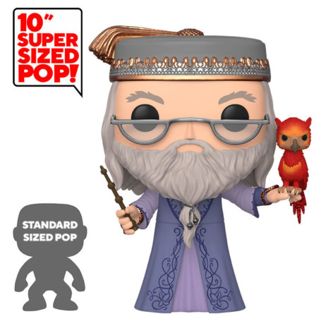POP SUPER SIZE ALBUS DUMBLEDORE WITH FAWKES 110 HARRY POTTER