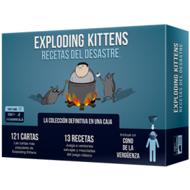 ASMODEE EXPLODING KITTENS RECETAS DEL DESASTRE