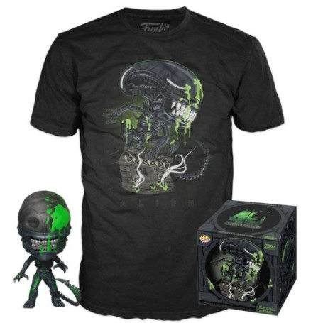 POP Y CAMISETA TALLA M XENOMORPH 40 ANIVERSARIO ALIEN