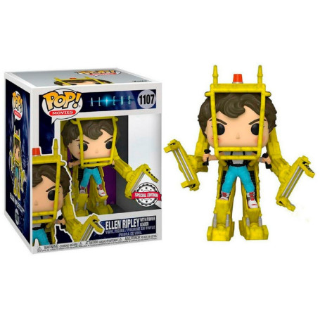 POP DELUXE ELLEN RIPLEY WITH POWER LOADER 1107 ALIENS