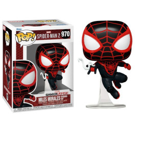 POP MILES MORALES UPGRADED SUIT 970 SPIDERMAN 2 MARVEL