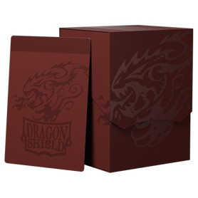 DRAGON SHIELD DECK SHELL 100 ROJO BLOOD DECKBOX