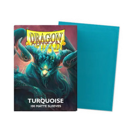 DRAGON SHIELD FUNDAS TURQUOISE MATTE 100