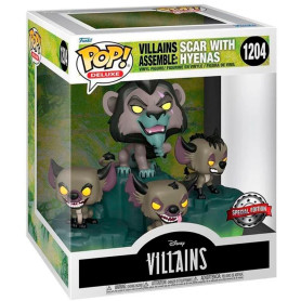 POP SCAR WITH HYENAS 1204 VILLAINS DISNEY