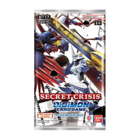 DIGIMON CARD GAME BOOSTER BT17 SECRET CRISIS