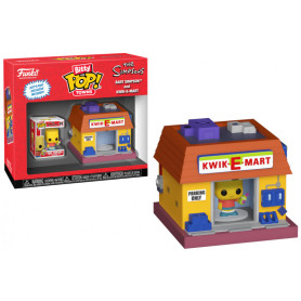 BITTY POP TOWN BART SIMPSON AND KWIK E MART LOS SIMPSONS