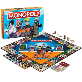 HASBRO MONOPOLY NARUTO SHIPPUDEN