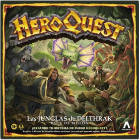 HASBRO HEROQUEST LAS JUNGLAS DE DELTHRAK
