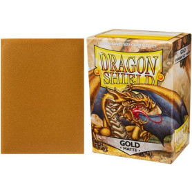 DRAGON SHIELD FUNDAS GOLD MATTE 100