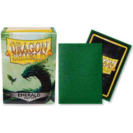DRAGON SHIELD FUNDAS EMERALD MATTE 100
