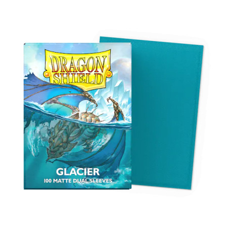 DRAGON SHIELD FUNDAS GLACIER MATTE DUAL 100