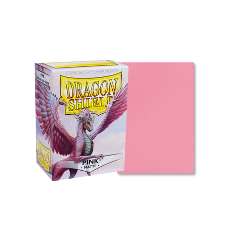 DRAGON SHIELD FUNDAS PINK MATTE 100