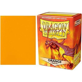 DRAGON SHIELD FUNDAS ORANGE MATTE 100